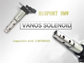 img 3 attached to 🔧 HiSport Engine VANOS Solenoid 11367585425 - Replacement for BMW 1 Series M 135i 328i 335i 525i X3 X5 128i 328i N51 N52 N54 3.0L V6 & more