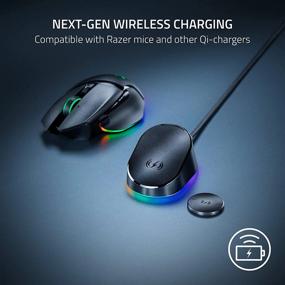 img 3 attached to Wireless Charging Puck For Razer Basilisk V3 Pro Gaming Mouse - Compatible With Qi Devices - Sold Separately