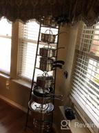 img 1 attached to Hammered Steel 8-Tier Enclume Pot Rack - Free Standing & Unassembled! review by Roger Weinmunson