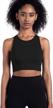medium support strappy yoga sports bras for women with padded tank top - lemedy logo