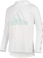 👕 little t shirt melange heather girls' clothing by adidas: shop at active for premium quality logo