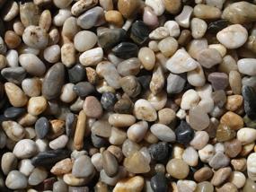 img 3 attached to 🪨 2lb Natural Polished Decorative River Rock Stones for Glassware, Vases, Aquariums and Terrariums