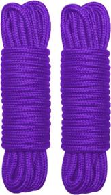 img 4 attached to HELTHLYES Soft Cotton Rope Inch Exterior Accessories