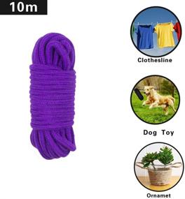 img 3 attached to HELTHLYES Soft Cotton Rope Inch Exterior Accessories