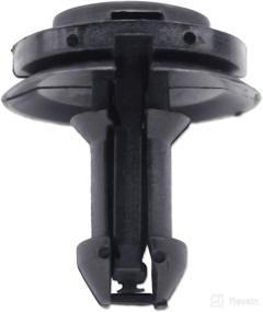 img 4 attached to GM 15733971 Front Air Deflector Clips - Pack of 10 by Lantee