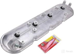 img 4 attached to 🔧 Valve Cover Kit with Gaskets - Fits 1999-2010 Chevy Silverado, Suburban, Tahoe, Trailblazer, GMC Sierra, Yukon, Cadillac Escalade - 4.8L, 5.3L, 5.7L, 6.0L, 6.2L - Replaces OEM Part 12570427 264-965