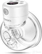 🤱 yowomta wearable breast pump: hands-free electric breast pump with 2 modes & 9 levels - wireless and portable for travel. rechargeable cordless breastfeeding pump with 24mm flange логотип