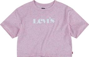 img 4 attached to Levis Girls Graphic T Shirt Medieval Girls' Clothing - Tops, Tees & Blouses