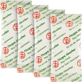 img 4 attached to 30-Pack 1500CC O2Frepak Food Grade Oxygen Absorbers For Home Made Jerky & Long Term Storage