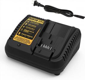 img 4 attached to Dewalt DCB118 Fast Charger For 12V-20V Max Lithium-Ion Batteries - Compatible With DCB205 DCB206 DCB203BT DCB204BT DCB127 - Replaces DCB101 DCB102 DCB112 DCB115 Charger