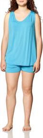 img 4 attached to Women'S Tank Top And Shorts Pajama Set By Arabella (Amazon Brand)