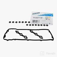 🔧 oem victor reinz 11 12 0030 496 engine valve cover gasket set with 15-33077-02 including grommet seals logo