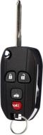 🔑 chevy pontiac saturn keyless entry remote: flip key fob (15252034) - 2005-2010 compatible логотип