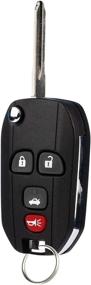 img 4 attached to 🔑 Chevy Pontiac Saturn Keyless Entry Remote: Flip Key Fob (15252034) - 2005-2010 Compatible