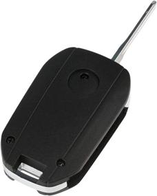 img 1 attached to 🔑 Chevy Pontiac Saturn Keyless Entry Remote: Flip Key Fob (15252034) - 2005-2010 Compatible