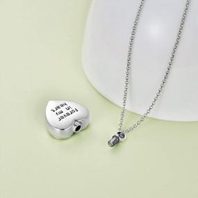 img 1 attached to Sterling Silver Cremation Jewelry - SOULMEET Urn Necklace To Cherish Memories & Keep Loved Ones Near You