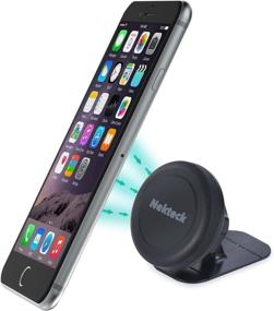 img 3 attached to 🚗 Premium Magnetic Car Mount Holder for iPhone X/8/7 6S/6 Plus, Galaxy S9/S8, LG G7, Pixel 3/2 XL - Nekteck Universal Dashboard Mount