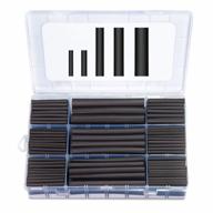 get organized with milapeak's 280pc dual wall adhesive heat shrink tubing kit for marine cable diy projects логотип