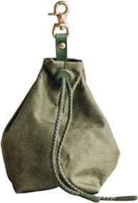 img 4 attached to 🐾 Fayear Portable Dog Training Treat Pouch Bags - Leash-Attachable Snack Storage Holder with Clip (Green)