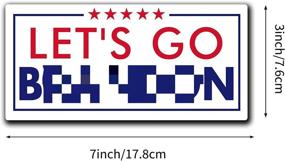 img 3 attached to 10Pcs Let's Go Funny Sticker Set – Hilarious Car Bumper Decal Collection for Humor Enthusiasts