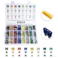 mulwark 272pc blade car fuses kit - standard & mini & low profile mini(2a 5a 10a 15a 20a 25a 30a 35a), automotive assortment w/a fuse puller for car boat truck, suv, rv, auto fuses логотип