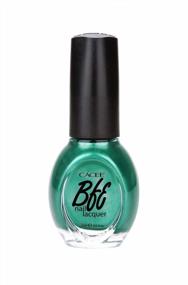 img 4 attached to Premium Green Nail Polish 0.5Oz, Professional Choices Of Color, Glitters, Matte, Holographic, Nail Art, Confetti By Cacee (Emerald Green Metallic, Tracy, 360)