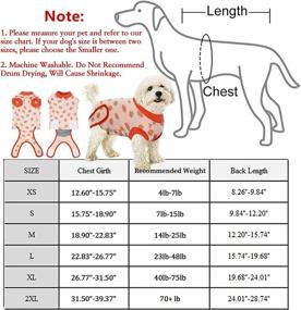 img 1 attached to Dog Recovery Suit After Surgery, 2Nd Edition - Male Female Dog Cats Cone E-Collar Alternative Abdominal Wounds Spay Bandages Onesie Anti-Licking Pet Surgical Snuggly Suit