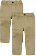 chic skinny chino pants for baby and toddler boys by the children's place логотип