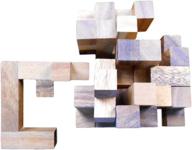 сложная деревянная головоломка: октаэдр рамубе - лучшая головоломка логотип