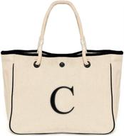initial monogram name canvas shoulder women's handbags & wallets ~ shoulder bags logo