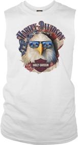 img 2 attached to Harley Davidson Military Mens Sleeveless T Shirt Motorcycle & Powersports