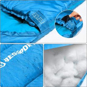 img 1 attached to Lightweight 3-4 Season Camping Sleeping Bag For Hiking & Outdoor - Bessport 32℉/0℃ Extreme Bag Ideal For Adults, Boys & Girls