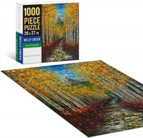 img 2 attached to Nature Jigsaw Puzzle, 1000 Pieces, 20X27 Inches, Featuring Nelly Creek Art By Olena Art (PUZZ2027A265P005) From Americanflat