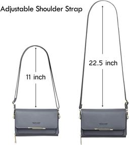 img 1 attached to Roulens Crossbody Shoulder Handbags Cellphone Women's Handbags & Wallets : Crossbody Bags