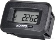 💡 jayron digital lcd ac/dc hour meter: resettable running hours, waterproof, ideal for generators, compressors, garden equipment, and more (hm038ad-c1) logo