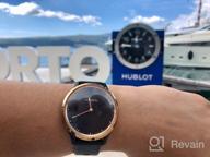img 1 attached to 🌟 Renewed Garmin Vivomove Style: Hybrid Smartwatch with Real Watch Hands, Gold & Pink Woven Nylon Band review by Agata wistowska ᠌