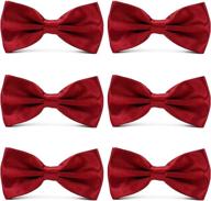 avantmen bowties: premium satin solid men's accessories for ties, cummerbunds & pocket squares logo