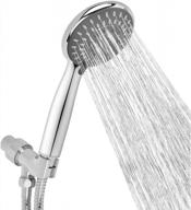 arespark high pressure shower head with handheld - premium 5-setting rainfall spa detachable shower set for a luxurious bath experience logo