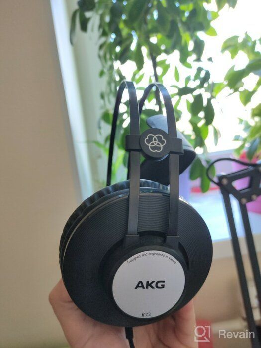 img 1 attached to AKG K72 Pro Audio Studio Headphones in Matte Black – Over-Ear, Closed-Back Design for Superior Sound review by Aashit Akkineni ᠌