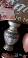 img 1 attached to Affordable Blue Dove Handcrafted Urn - SmartChoice Keepsake For Cremation Ashes - Perfect Funeral Urn For Ashes Keepsake review by Avishai Menon