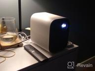 img 2 attached to Xiaomi Mi Smart Compact Projector: Full HD Resolution, Portable Home Theater, 500 ANSI Lumens, Sealed Optical System & Integrated Sound Chamber review by Candra ᠌
