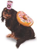 donut and coffee pet suit by rubie's costume company: dress your furry friend in deliciously adorable style! логотип