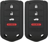 🔑 coolbestda 2pcs keyless entry remote fob case skin cover protector for acura mdx tl tlx zdx rdx tsx rl zd il m3n5wy8145 (not compatible with engine hold fob) логотип