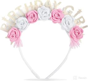 img 4 attached to California Tot Unicorn Headband Toddlers