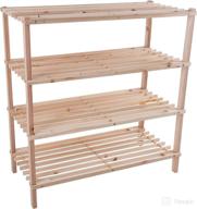 lavish home wood storage bench storage & organization логотип