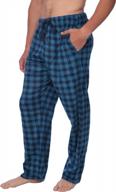 🔥 ultimate comfort and style: active club fleece lounge pajama men's clothing logo