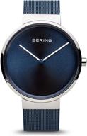 ⌚ bering unisex stainless steel strap quartz watch: timeless elegance at your wrist логотип