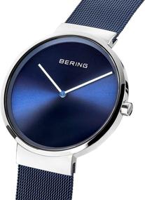 img 3 attached to ⌚ BERING Unisex Stainless Steel Strap Quartz Watch: Timeless Elegance at Your Wrist