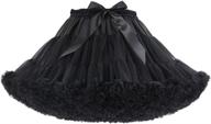 puffy petticoat ribbon ballet pettiskirts women's clothing ~ skirts логотип