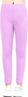 👧 cotton toddler girls' leggings by auranso - ideal length leggings for kids logo